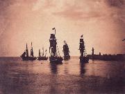 Gustave Le Gray Ship leaving  Harbor USA oil painting artist